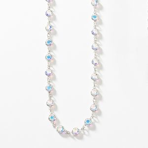 Chanelle Necklace, Crystal Aurore Boreale
